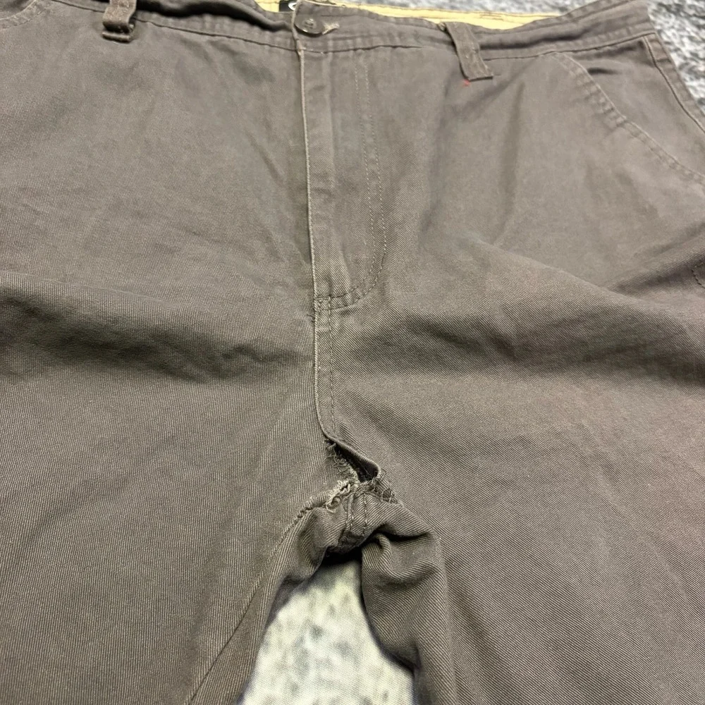 Rugged Wear Cargo Shorts Mens 38 Brown Outdoor Utility Hiking Skater Y2K